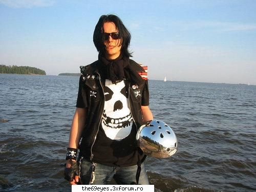 photos with Jyrki - gothic girl - Jyrki